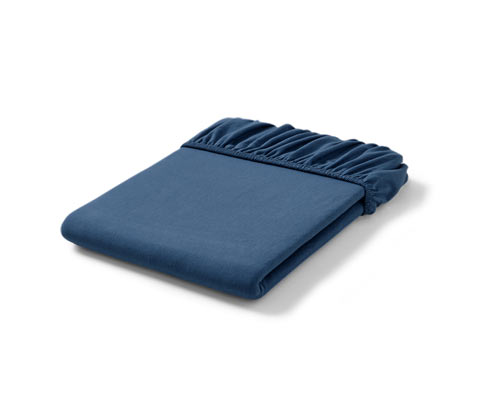 Tchibo - Topper-Spannbettlaken - blau