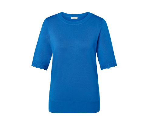 Tchibo - Feinstrickpullover - Damen - Gr. L - blau