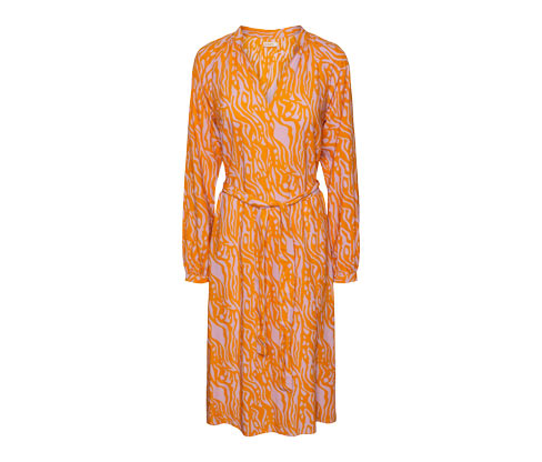 Tchibo - Midikleid - Damen - Gr. 46 - orange