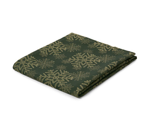 Tchibo - Jacquard-Tischdecke - dunkelgrün