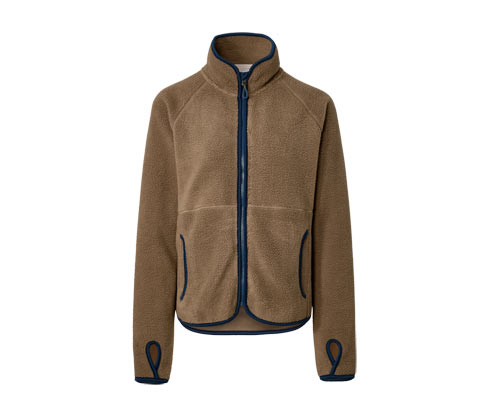 Tchibo - Teddy-Jacke - Damen - Gr. S - beige