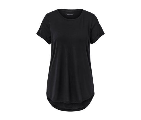 Tchibo - Longshirt - Damen - Gr. XS - schwarz
