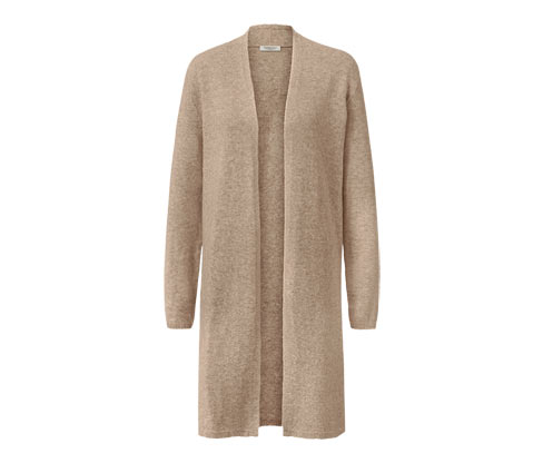 Tchibo - Offener Longcardigan - Damen - Gr. M - beige