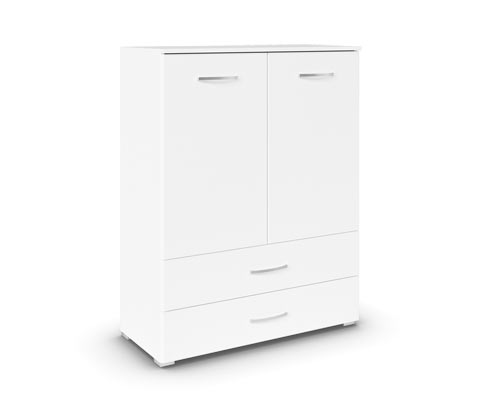 rauch Kommode »Aditio« - 93x42x119cm - weiß - Holz / Holz