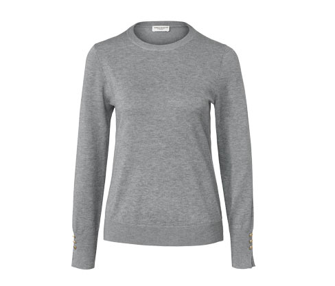Tchibo - Feinstrickpullover - Damen - Gr. XXL - grau