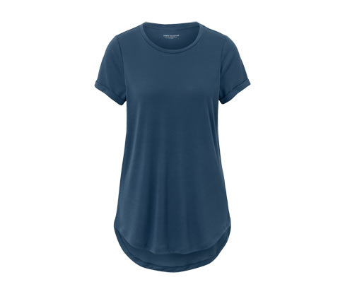 Tchibo - Longshirt - Damen - Gr. XS - dunkelblau
