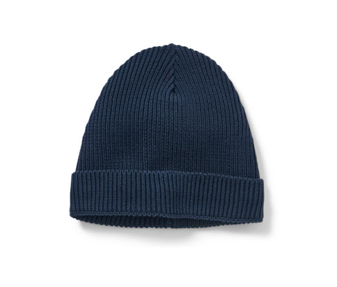Tchibo - Kinder-Strickmütze - Herren - Gr. 49-52 - dunkelblau