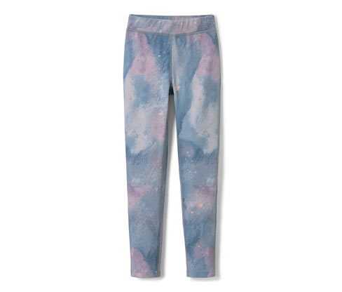Tchibo - Kinder-Sporttight - Mädchen - Gr. 158/164 - blau/print