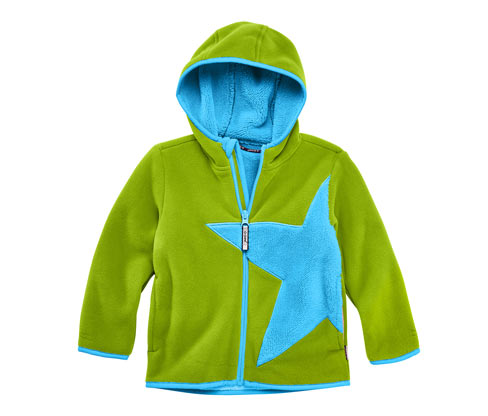 Tchibo - Jako-O Kuschelfleecejacke - Gr. 104/110 - hellgrün