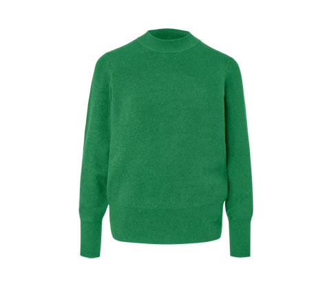 Tchibo - Feinstrickpullover - Damen - Gr. L - grün
