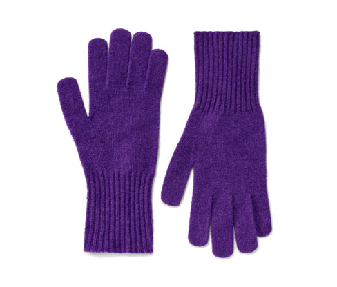 Tchibo - Strickhandschuhe - lila
