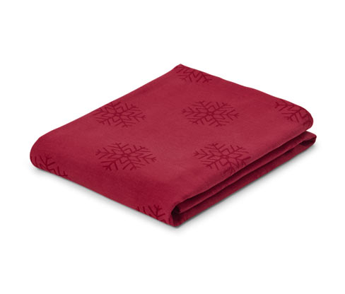 Tchibo - Jacquard-Tischdecke - rot