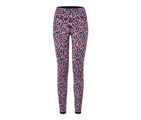 Tchibo - Wende-Sporttight - Damen - Gr. M - rosa/print