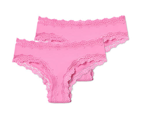 Tchibo - 2 Hipster - Damen - Gr. L - pink