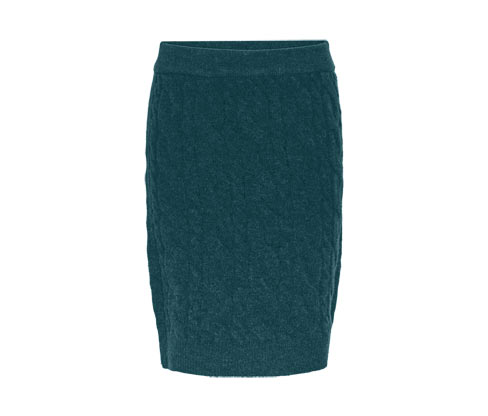 Tchibo - Strickrock - Damen - Gr. M - petrol