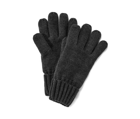 Tchibo - Strickhandschuhe - Herren - Gr. 10 - anthrazit