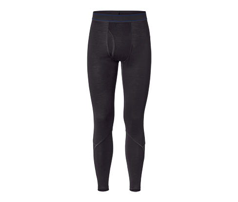 Tchibo - Lange Unterhose mit RWS-zertifizierter Wolle - Herren - Gr. L - schwarz