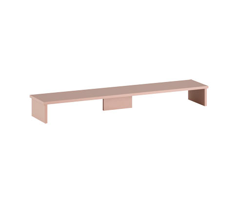 Tchibo - Bildschirmtisch »Smash« - 119,5x21x4cm - apricot - Holz