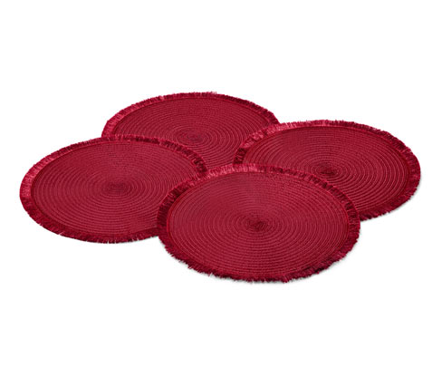 Tchibo - 4 Platzsets - rot