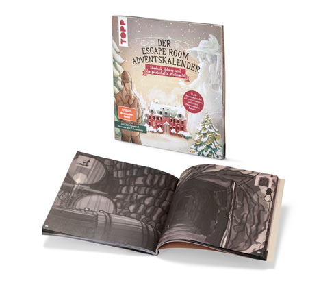 Tchibo - Escape-Adventskalenderbuch »Sherlock Holmes und die geisterhafte Weihnacht«