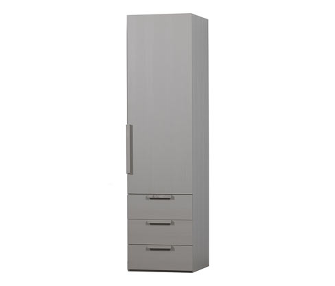 Tchibo - Woood Schrank »Rens« - 55x58x210cm - grau - Holz