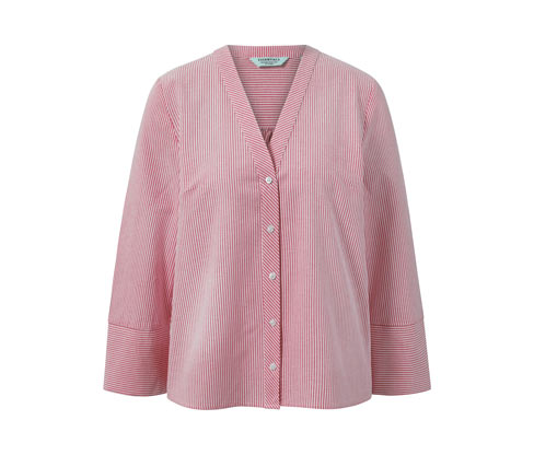 Tchibo - Gestreifte Bluse - Damen - Gr. 36 - weiß/gestreift