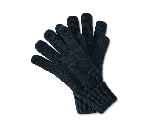 Tchibo - Strickhandschuhe - Herren - Gr. 8,5 - dunkelblau