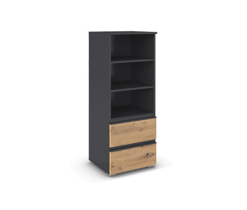 rauch Kommode »Joel« - 47x42x119cm - grau - Holz