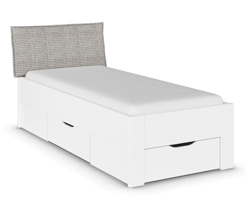 rauch Bett »Aditio Beds« - 96x216x100cm - weiß - Holz