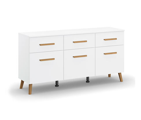 rauch Kommode »Skandi« - 140x42x73cm - braun - Holz