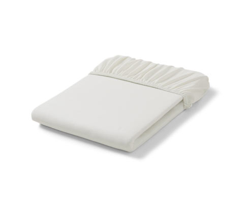 Tchibo - Topper-Spannbettlaken - offwhite