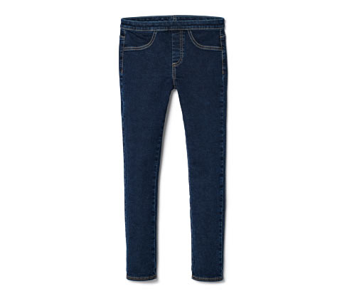 Tchibo - Kinder-Treggings – Fit »Jule« - Mädchen - Gr. 134/140 - dunkelblau