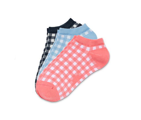 Tchibo - 3 Paar Sneakersocken - Damen - Gr. 39-42 - dunkelblau