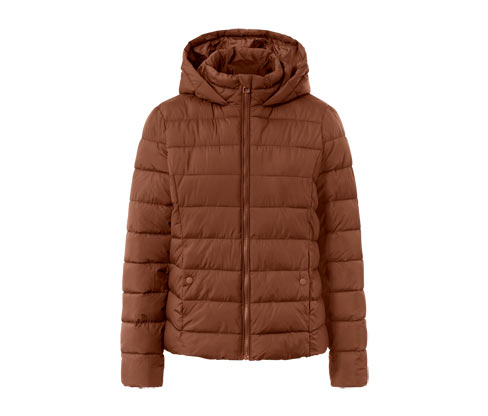 Tchibo - Steppjacke mit Kapuze - Damen - Gr. 54 - cognac
