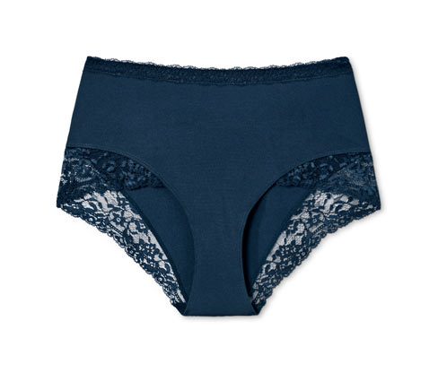 Tchibo - Highwaist-Panty - Damen - Gr. S - dunkelblau