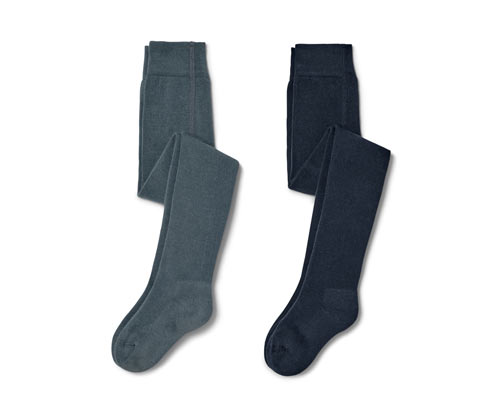 Tchibo - 2 Kinder-Strumpfhosen - Herren - Gr. 98/104 - dunkelblau