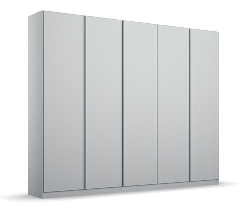 rauch Schrank »Monostar« - 226x54x210cm - grau - Holz / Holz