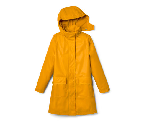 Tchibo - Kinder-Regenparka »Friesennerz« - Mädchen - Gr. 170/176 - gelb