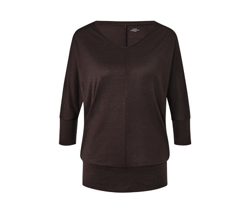 Tchibo - Yogashirt - Damen - Gr. S - braun