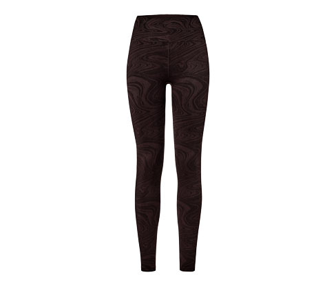 Tchibo - Seamless-Tight - Damen - Gr. S - braun/jacquard