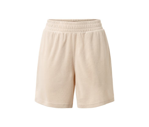 Tchibo - Frottier-Sportshorts - Damen - Gr. M - beige