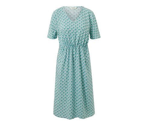 Tchibo - Kleid mit Print - Damen - Gr. 34 - weiß/print