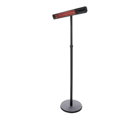 Sunred Stand-Heizstrahler »Royal Diamond 2500 W« - 81,5x10x150cm - schwarz - Aluminium / Metall / Kunststoff