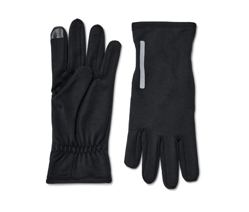 Tchibo - Laufhandschuhe - Herren - Gr. 6,5 - schwarz