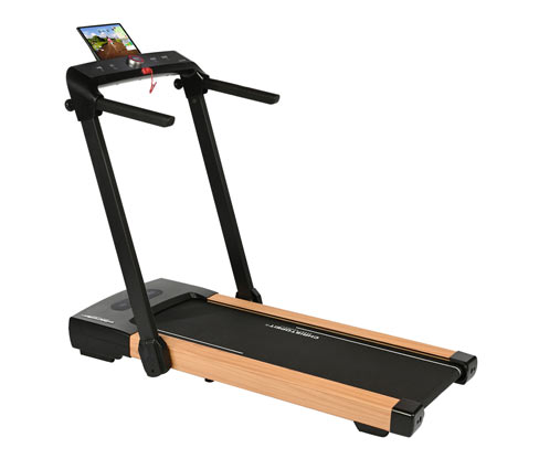 Tchibo - Laufband 2 in 1 in Holzoptik - braun