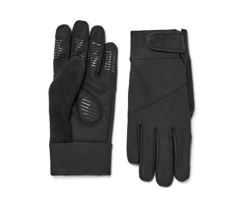 Tchibo - Fahrrad-Handschuhe - Herren - Gr. S/M - schwarz