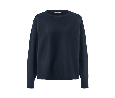 Tchibo - Feinstrickpullover mit Fledermausarm - Damen - Gr. XXL - dunkelblau