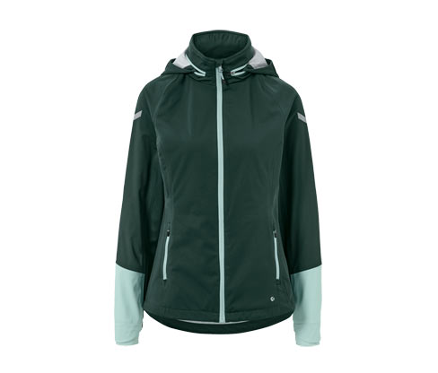 Tchibo - Rad-Regenjacke - Damen - Gr. 46 - dunkelgrün