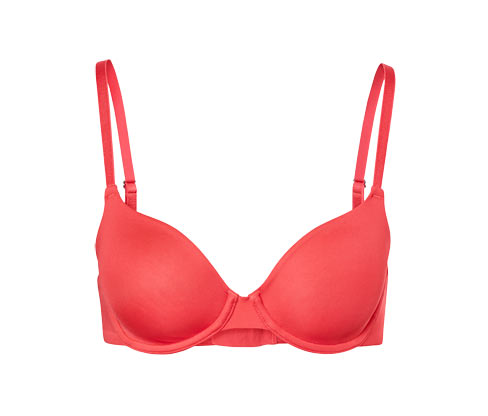 Tchibo - Half-Cup Bügel-BH - Damen - Gr. 85C - rot