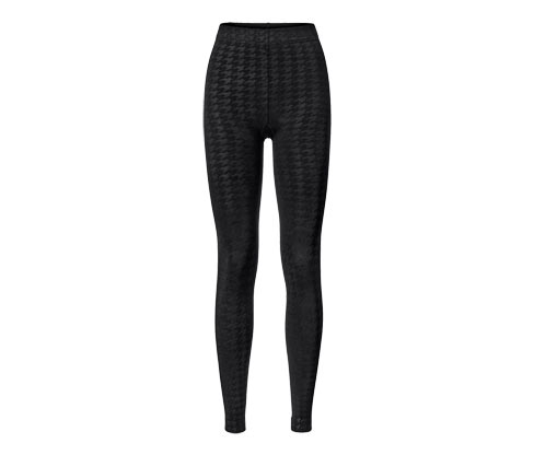 Tchibo - Thermoleggings mit Prägung - Damen - Gr. XXL - schwarz